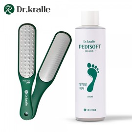 Dr. Cralle Foot Callus Removal Pedi Soft Large Capacity 500ml+Pedi Pile Heel Sole Callus Foot Care / 닥터크랄레 발각질제거 페디소프트 대용량 500ml+페디파일 발뒤꿈치 발바닥 굳은살 발관리