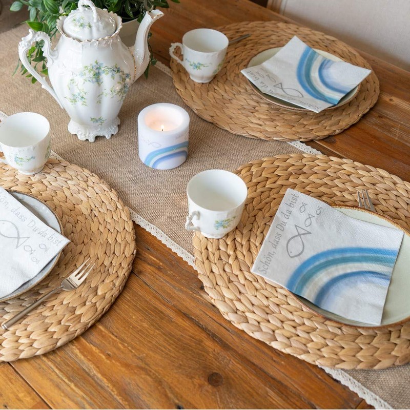 20 Napkins Schön dass du da bist mit Fische und