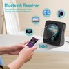 MICOCIOUS CD Player Bluetooth Desktop CD Player with Speakers for