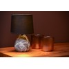 LUCIDE MARMO Table Lamp Diameter 16 cm 1 x E14