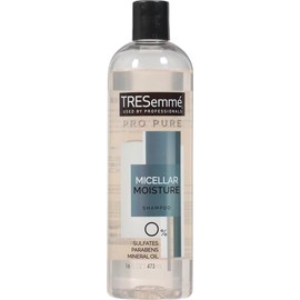 TRESemmé Champú Pro Pure para la humedad diaria, Micelar, sin parabenos, sin tinte y humedad, 16 onzas