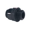 John Guest PM010813E Screw-in Connector PM Metric, Hose Diameter 8 mm, Thread 3/8