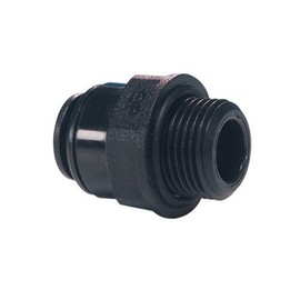John Guest PM010813E Screw-in Connector PM Metric, Hose Diameter 8 mm, Thread 3/8