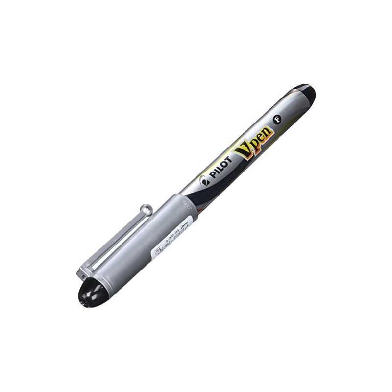 パイロット 細字 使い捨て万年筆 ブラックインク (SVP-20NS-B)