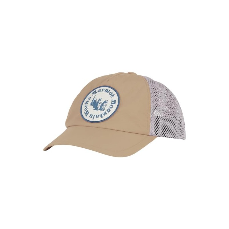 Marmot Unisex Alpine Soft Mesh Trucker Beret Hat, oak light