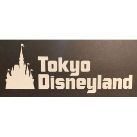 Tokyo Disneyland Logo Vinyl Car Decal