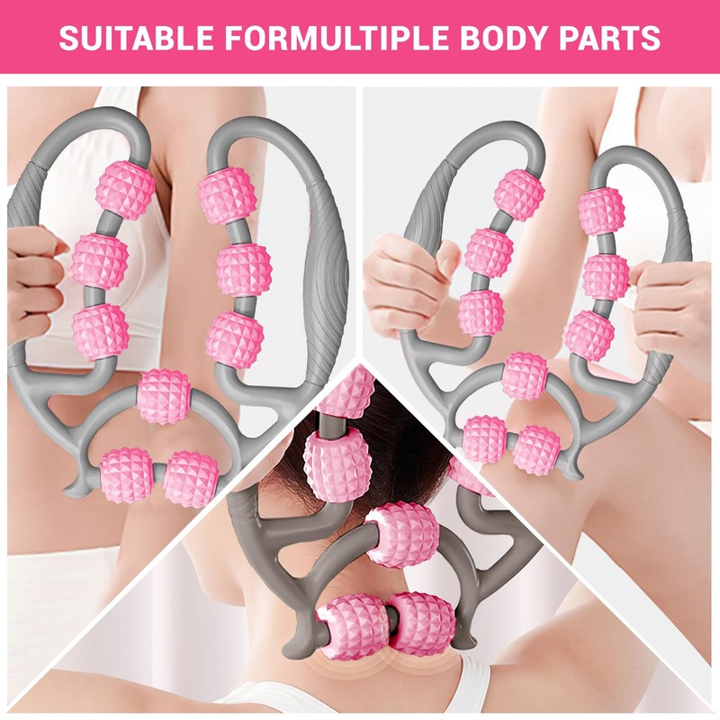 HYran Massage Roller, Massage Roller Legs, Massage Roller with Handle