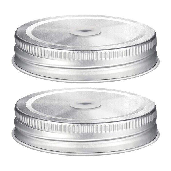 DOITOOL Mason Jar Lids - Pack of 2 Lids for