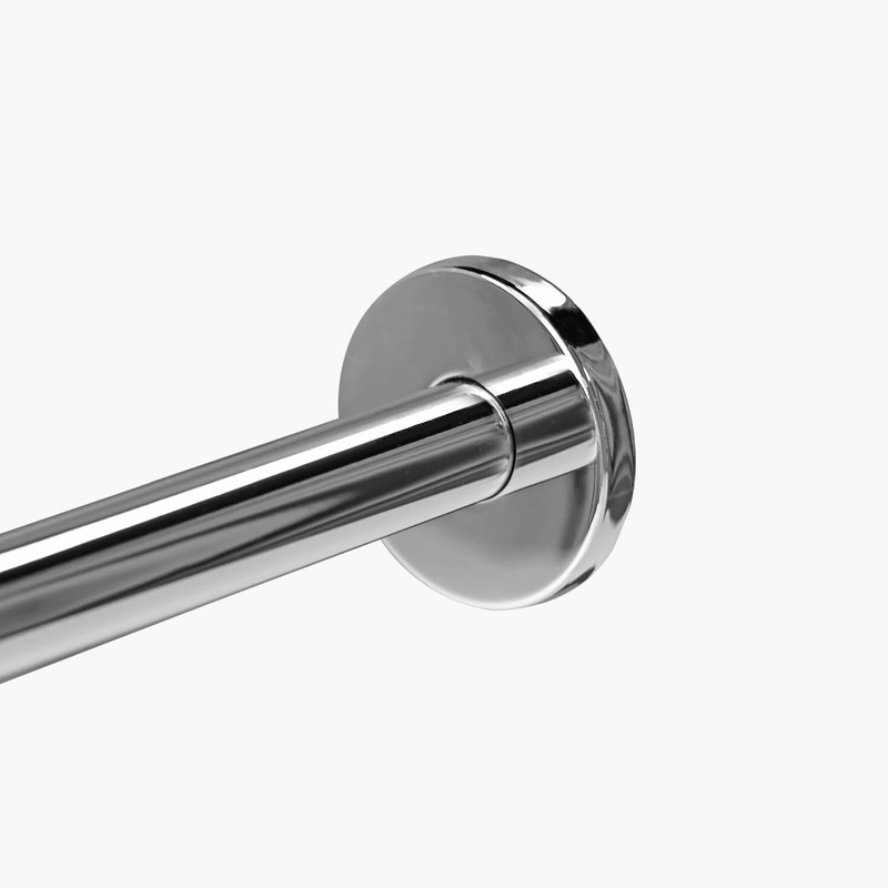 Naiture L Shaped, Corner Shower Head Extension Arm with Flange,