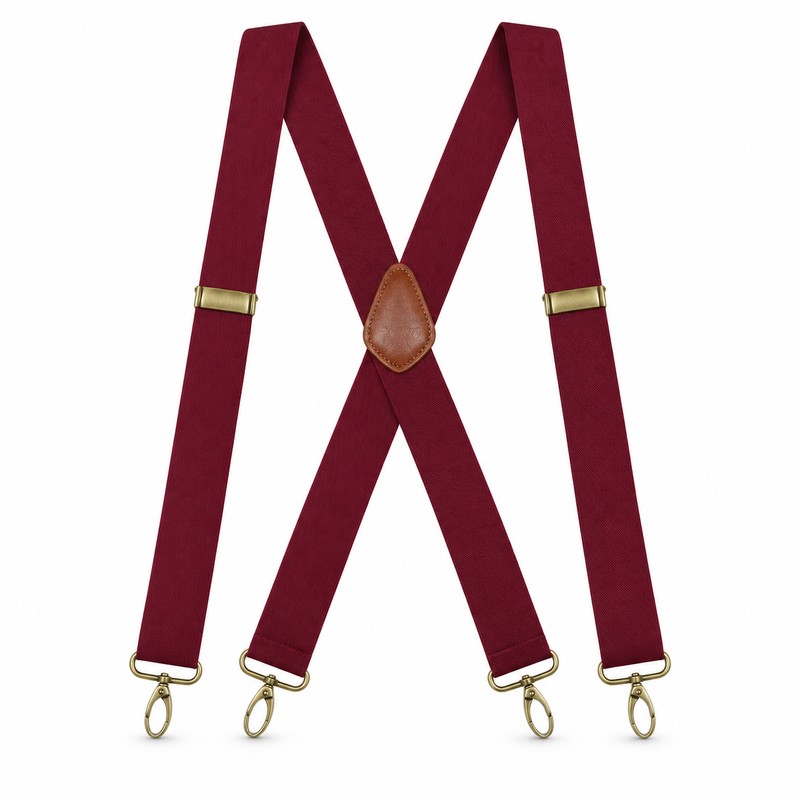 Men’s Heavy Duty Suspenders for Jeans and Work Pants –