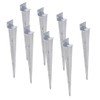 Aqbau® Impact Ground Sleeve L 40 x 500 Post Holder