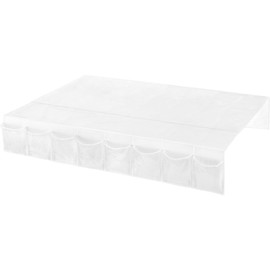 Whitmor Bedskirt Storage Organizer Clear