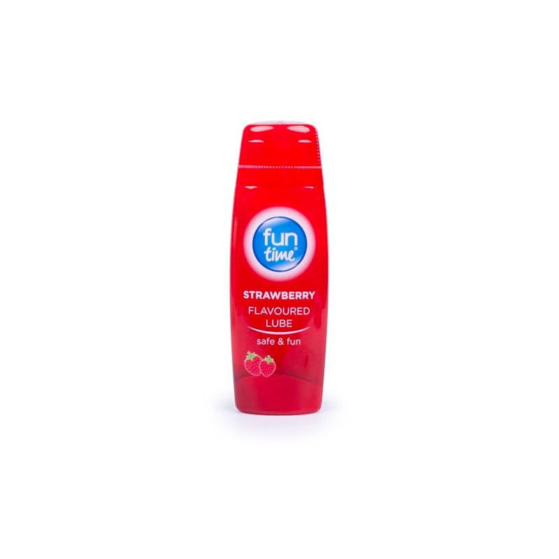 Fun Time Strawberry Stimulating Lube 75ml (2 Pack) Bundled by