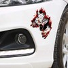 3D Wolf Head Sticker Wolf