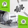 Urbanstrive Non-Scratch Silicone Potato Masher Kitchen Tool, Potatoes Masher Potato