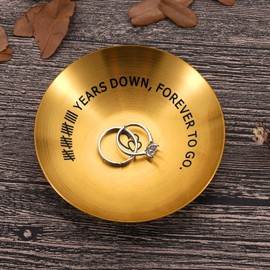 19 Year Anniversary for Him Her 19th Anniversary Wedding Gifts for Women Men 19 Year Anniversary for Wife Husband Couple Gifts Valentines for Her Christmas Birthday Jewelry Holder Stocking Stuffers