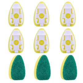 Carockoo Heavy Duty Dish Wand Sponge Refill Replacement Heads for Kitchen Sink Pot Cleaning Dish Sponge