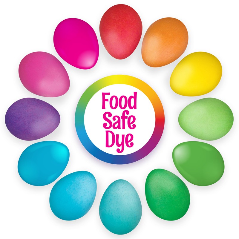 PAAS Megga Color Cups Egg Decorating Kit: Dye 12 Eggs
