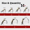BILITOOLS T-Bolt Hose Clamp Set, 14PCS Heavy-Duty Turbo Intake Radiator