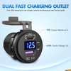Nilight USB Socket PD Type C and QC 3.0 USB