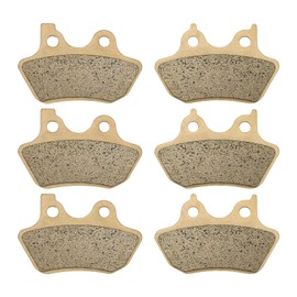 Front Rear Brake Pads Sintered for Harley Davidson Road Glide Road King Electra Glide Ultra Classic Street Glide Heritage Softail Dyna Low Rider Fatboy Night Train