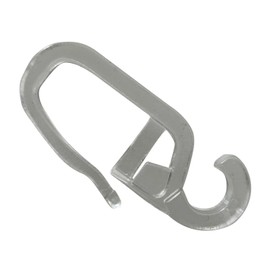 Rewagi High Quality Pleat Curtain Hooks With 5 mm Eyelets, Colour: Transparent - 25, 50, 100, 200 pieces