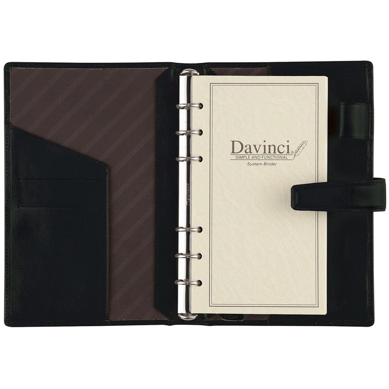 Reimei Fuji System Notebook Davinci Standard Bible size, blk