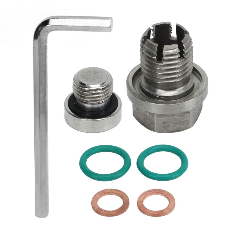 Self Tapping Oil Pan Thread Repair Kit, Durable, Oversized Drain