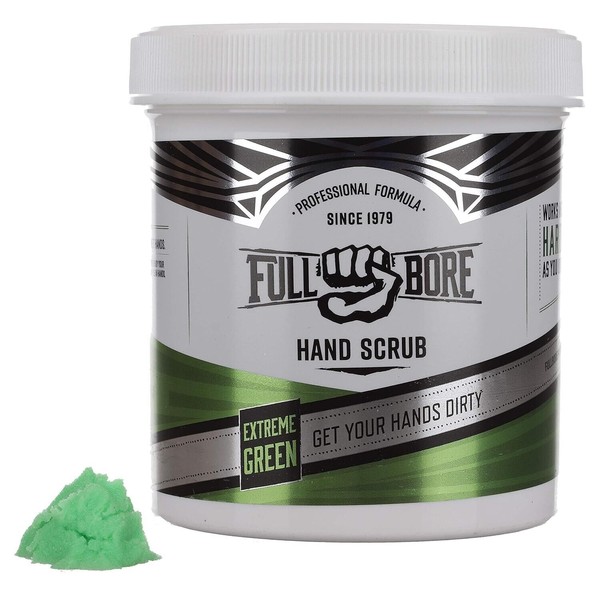 Full Bore Extreme Green Power Hand Scrub, 16 oz Jar