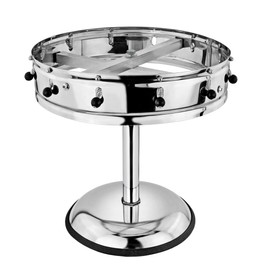 New Star Stainless Steel Order Wheel Ticket Holder, 12 Clips, 14-Inch Dia with 10-Inch Chrome Heavy Base, 1 Piece