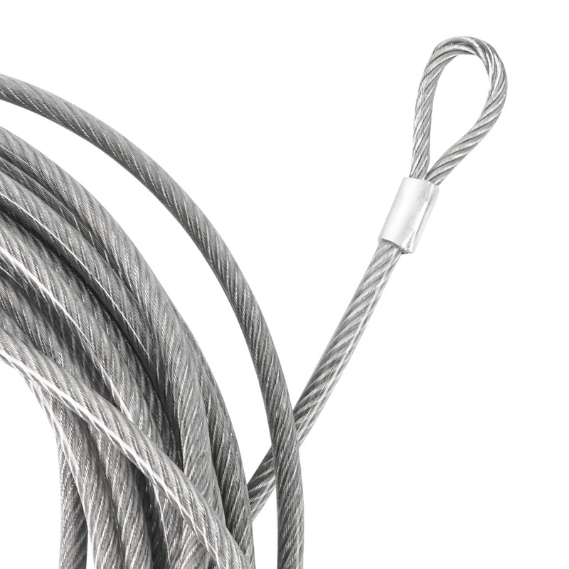 Aoneky 26ft 1/4'' Double Loop Stainless Steel Pickleball Net Professional