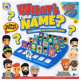 What's Their Name? Classic Face Elimination Guessing Game for Kids & Adults