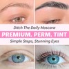 PERMANIA Lash Lift and Black Color Kit, Salon Results Eyelash