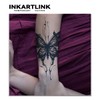 INKARTLINK Tattoo Tech, 2 Sheets Large Semi Permanent Tattoo, Adult