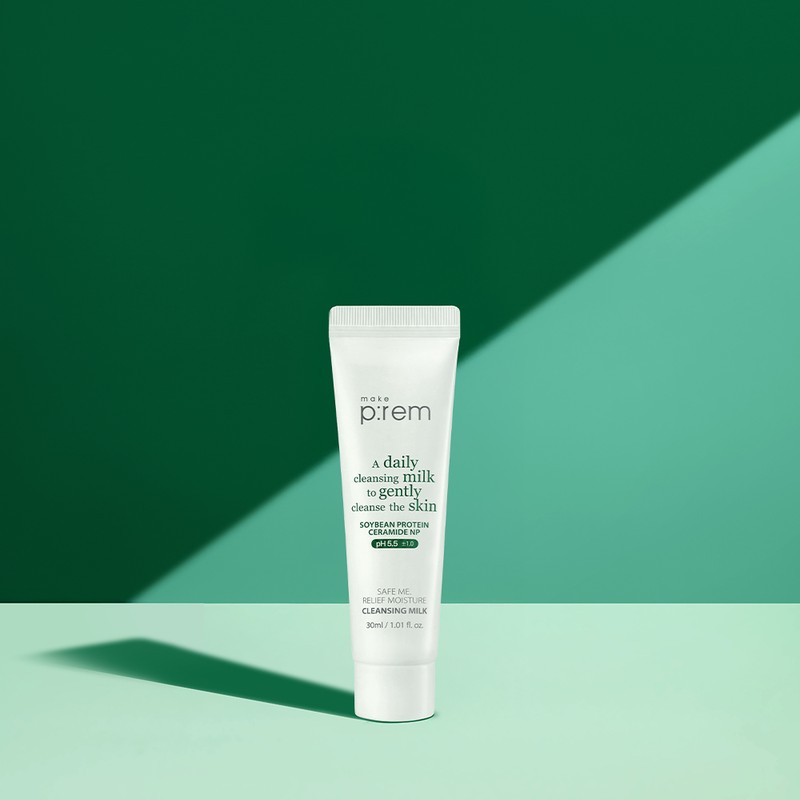 Make Pream 세이프 미 릴리프 모이스처 클렌징 밀크 30ml, 1개
