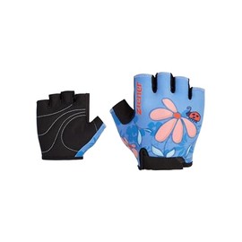 Ziener Closi Children's Cycling Gloves, Short Finger, Breathable, Cushioning, Bluebell, S