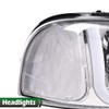LQI LED DRL Headlights Assembly Compatible with Gmc Sierra 1500