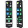 Alkia Universal Big Button TV Remote Control with Glow-in-the-Dark Keys