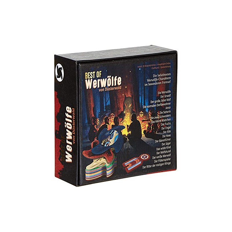 Asmodee Game “Werwölfe von Düsterwald” (German Language Version)