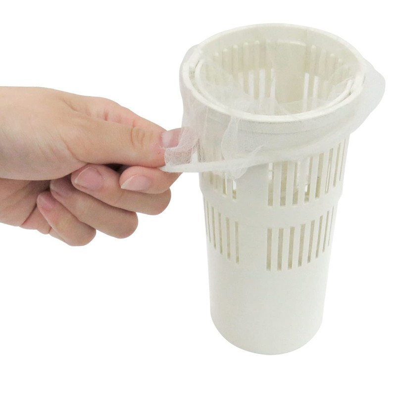 Ohe 59610 Thin Stocking Net, White, Approx. 2.8 x 3.9