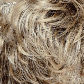 Paula Young Abby WhisperLite Wig Short, Lightweight Style with Chic, Cropped Layers/Multi-tonal Shades of Blonde, Silver, Brown, and Red