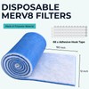 MERV 8 Air Vent Filter Roll 12" x 190", Cut-to-Fit