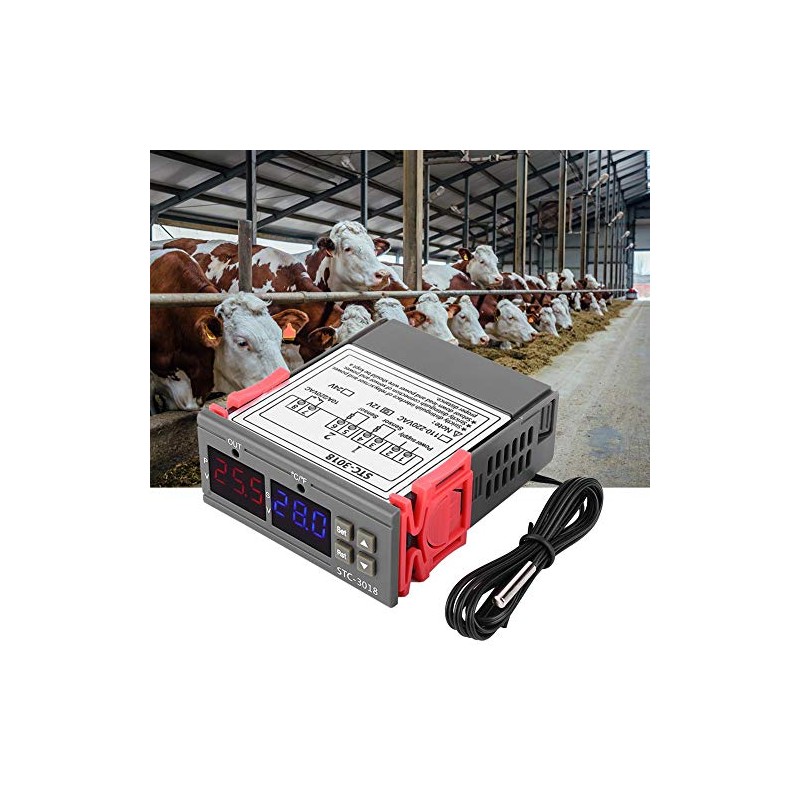 driver digital de temperatura, STC-3018, driver digital de temperatura LED,