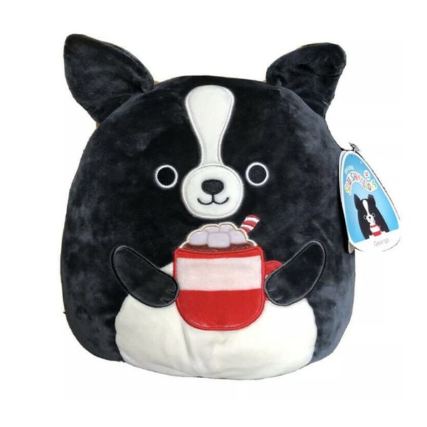 Squishmallows 12" George Holding Hot Chocolate