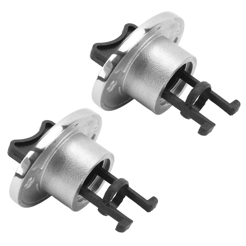 2pcs 316 Stainless Steel Marine Drain Plug Oval Garboard Transom