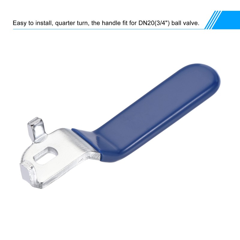sourcing map Set of 2 Lever Handle Iron Chrome-Plated Replacement