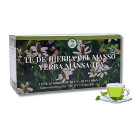 High Supreme Hierba del Manso Te (Manso Herbal Tea) – 100% Natural, Vegan | 25 Tea Bags
