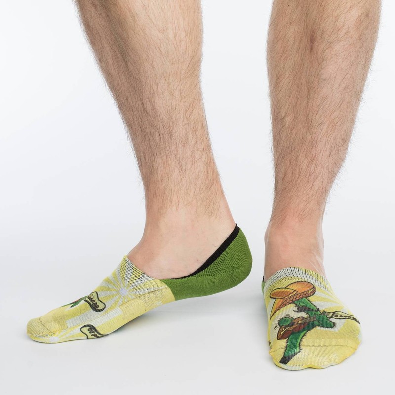 Good Luck Sock - Calcetines invisibles para hombre (talla 7-12)