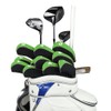 FLTRAD 12pcs/set Iron Club Protector Golf Head Covers 3-9 AW/SW/PW/LW