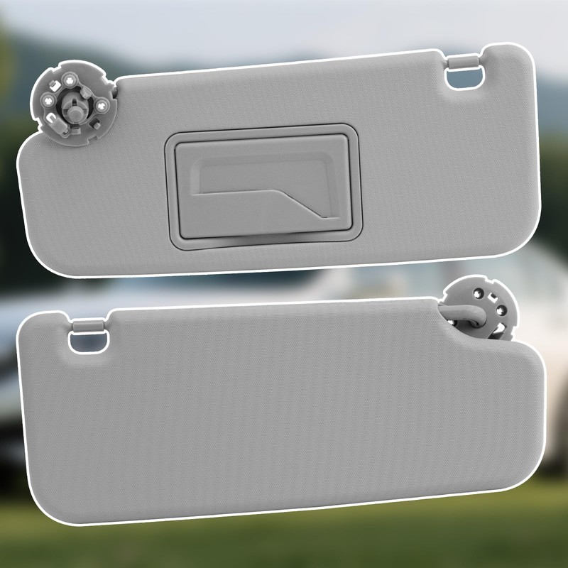 Left Driver Sun Visor Compatible with Chevy Cruze 2011-2019, Replacement